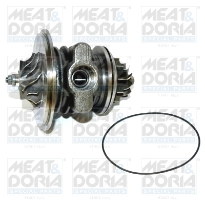 Core assembly, turbocharger